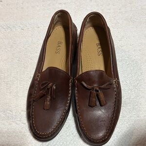 Bass Men's Brown Leather Loafers